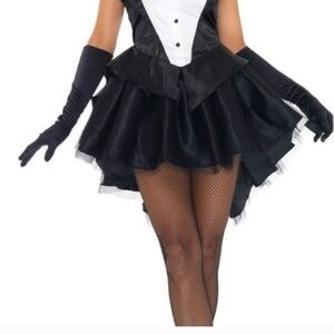 Leg Avenue Black and White Tuxedo Costume